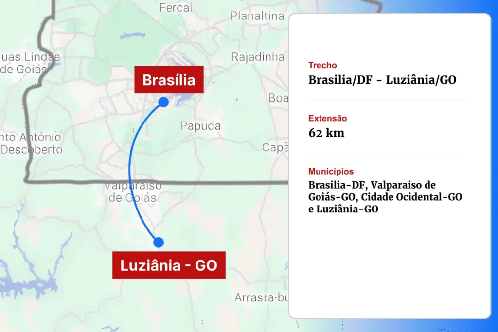 Chineses querem substituir BRT por trem em cidade do Entorno do DF - destaque galeria