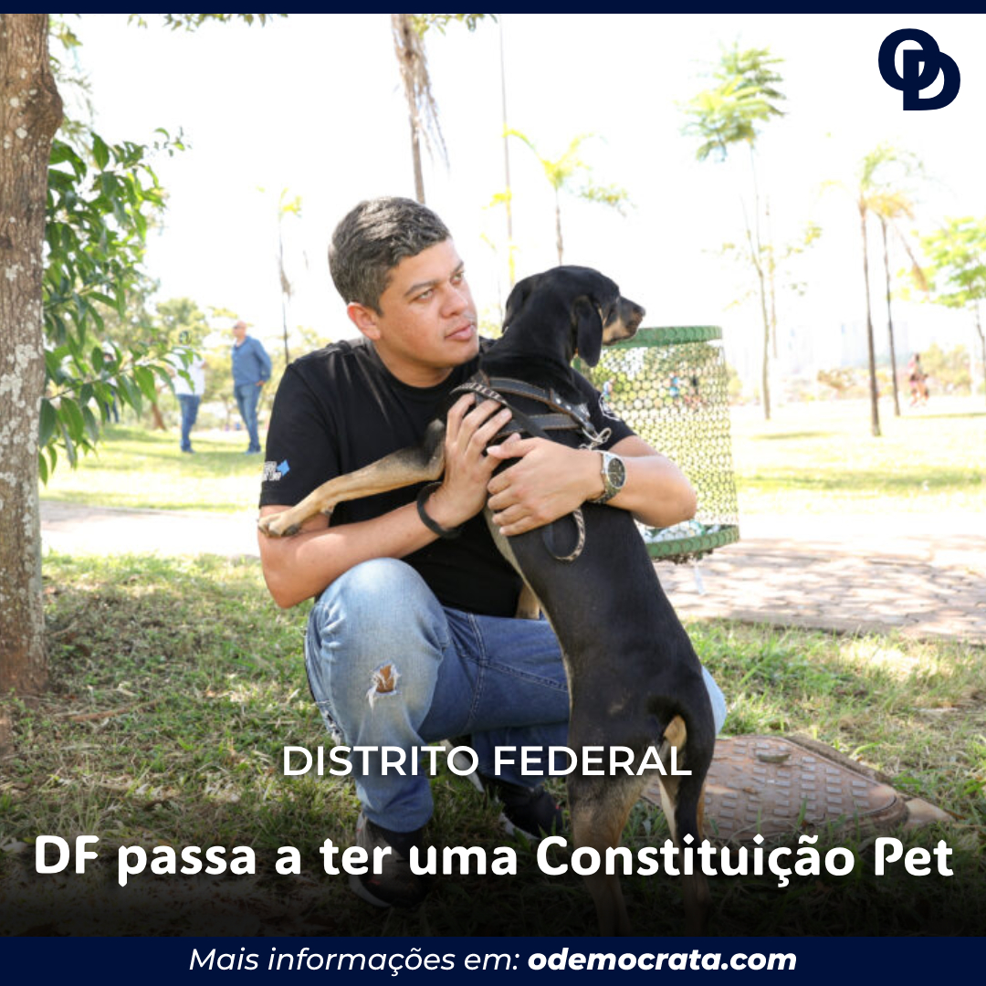 DF passa a ter uma Constituição Pet