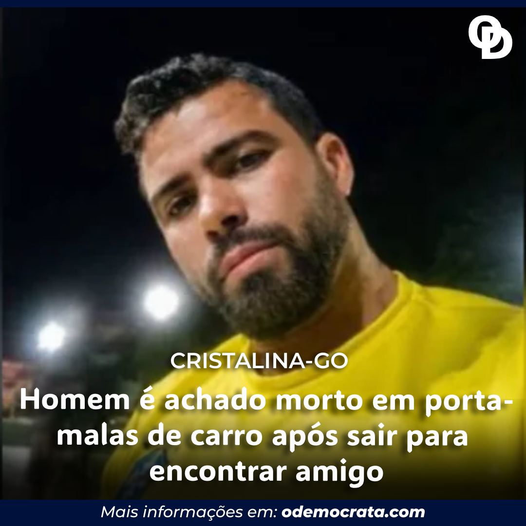 Homem é achado morto em porta-malas de carro após sair para encontrar amigo
