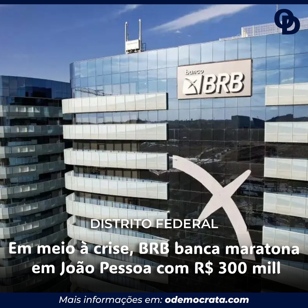 Em meio à crise, BRB banca maratona em João Pessoa com R$ 300 mil